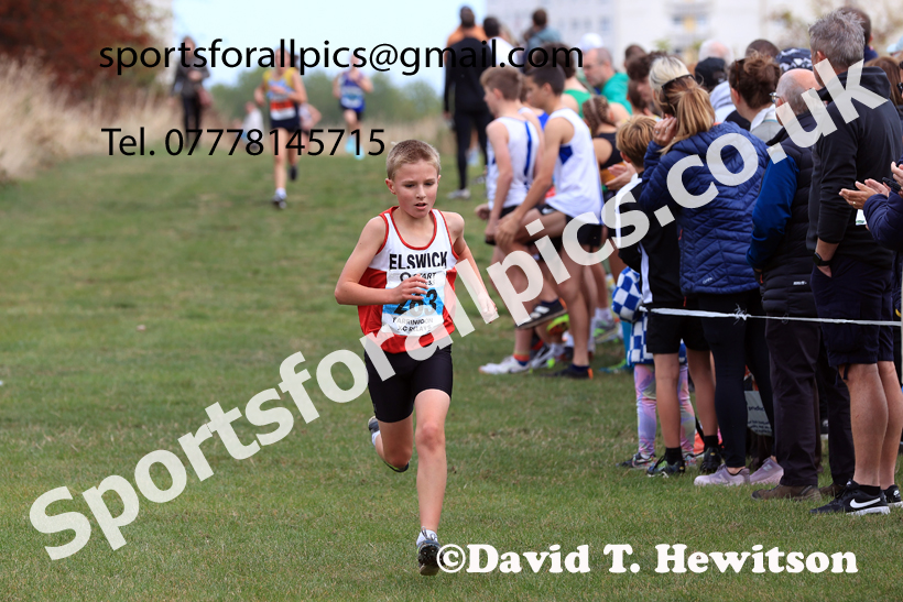 Boys and Girls under-13s, 2025 Farringdon Cross Country Relays, Sunderland. Photo: David T. Hewitson/Sports for All Pics